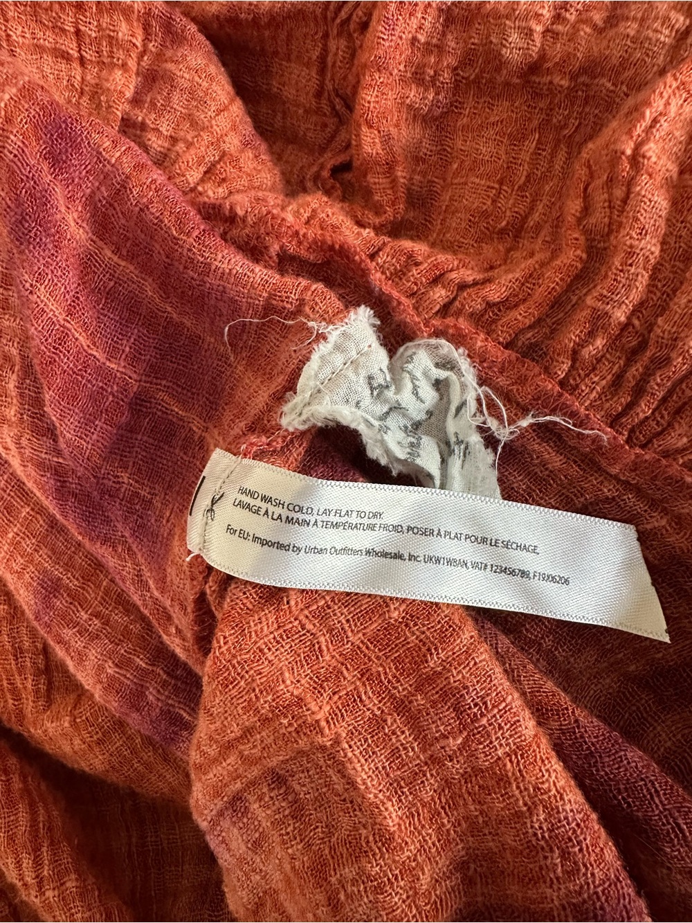 Free People Sashi Tie Dye Kimono, Small - Picture 10 of 10